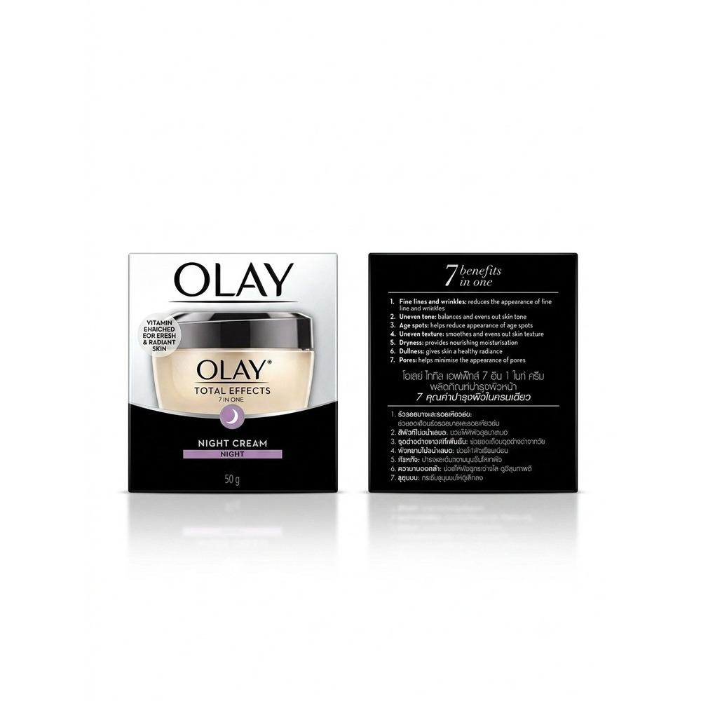Olay Total Effects 7 in One Night Firming Cream Moisturizer 50g 1.7oz New in Box